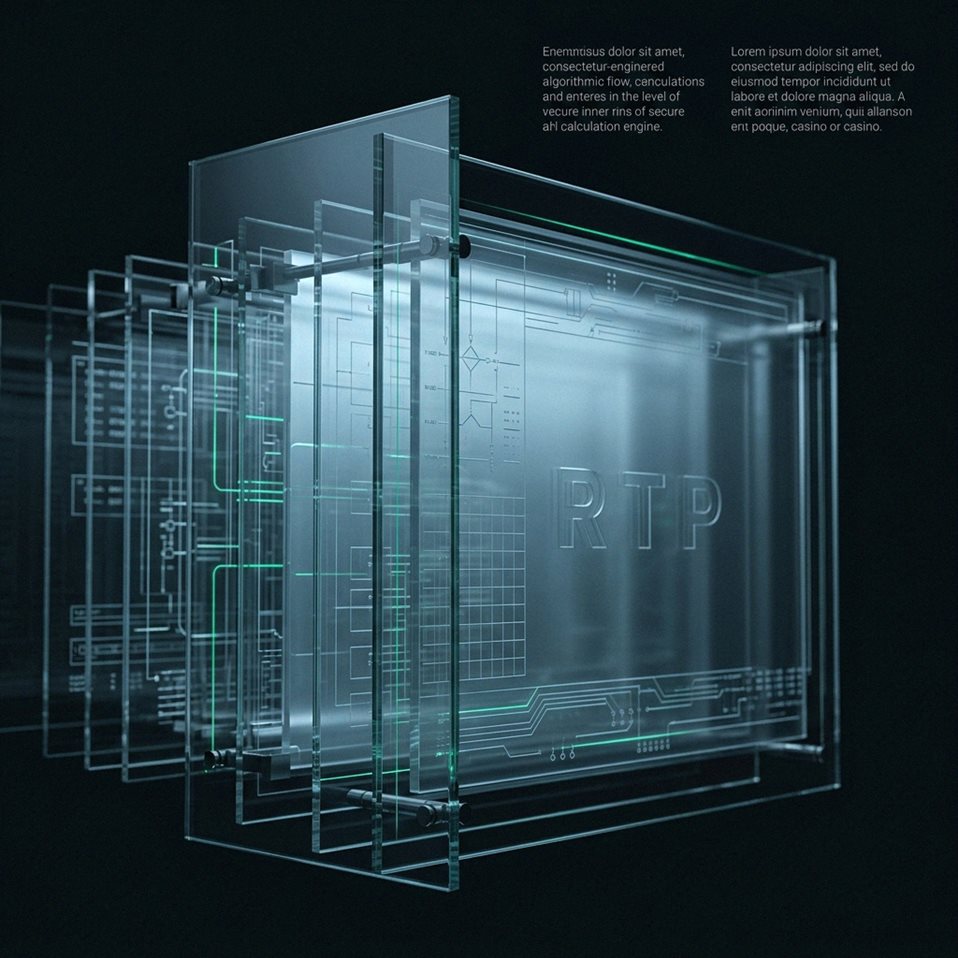 Gaming table with displayed RTP percentage rates and game statistics